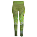 Green Pit Viper Print High-Waisted Pocket Leggings