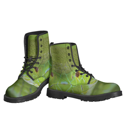 Green Pit Viper Print Backpack