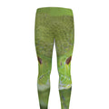 Green Pit Viper Print Men's Leggings