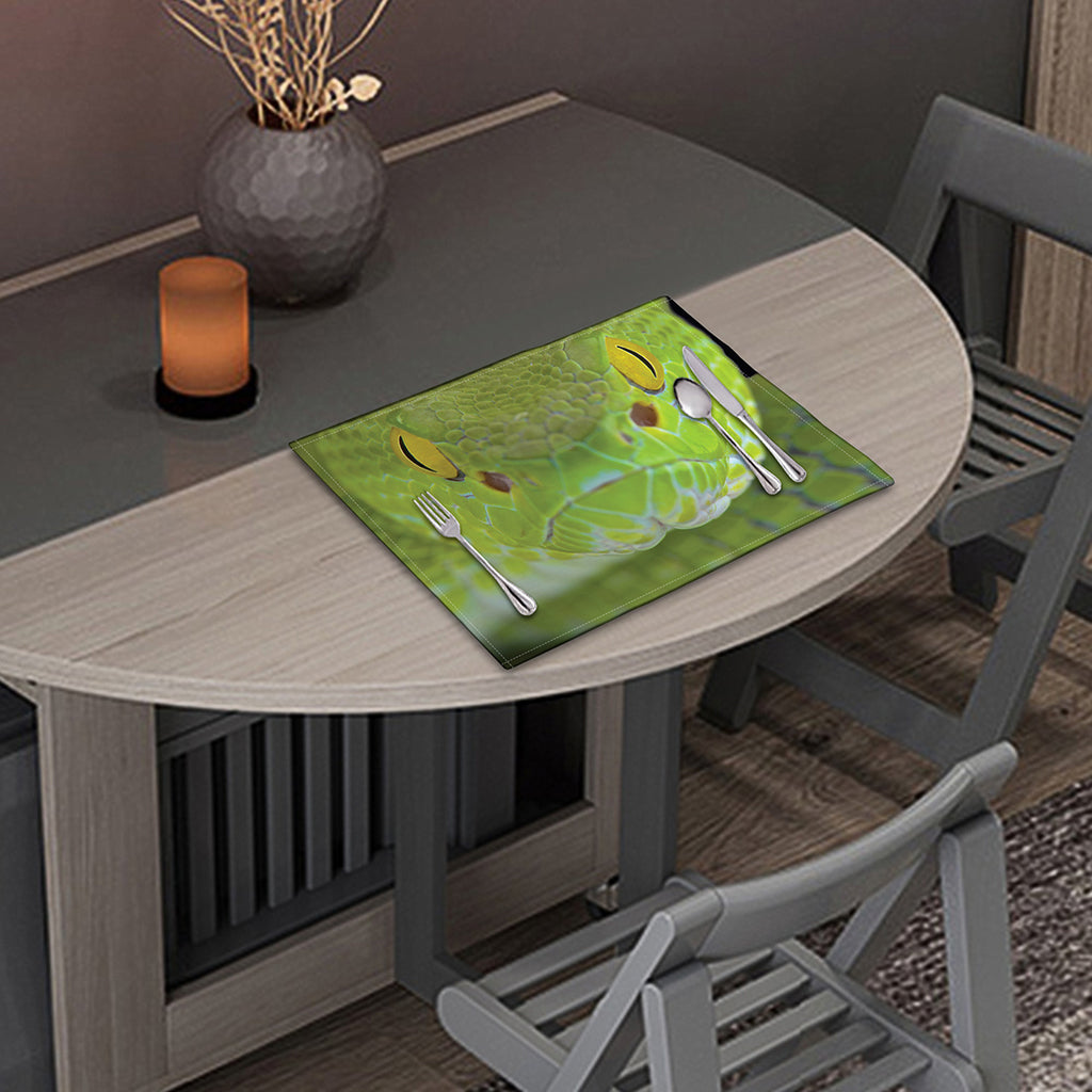 Green Pit Viper Print Placemat