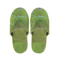 Green Pit Viper Print Slippers