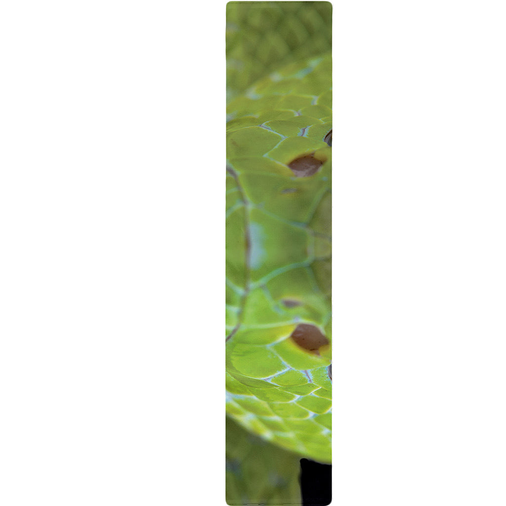 Green Pit Viper Print Table Runner