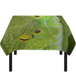 Green Pit Viper Print Tablecloth