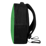 Green Plaid Saint Patrick's Day Print Casual Backpack