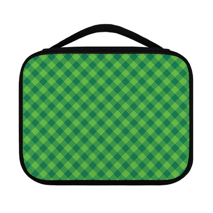 Green Plaid Saint Patrick's Day Print Classic Bible Case