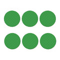 Green Plaid Saint Patrick's Day Print Coaster Set