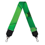 Green Playing Card Suits Pattern Print Bag Strap