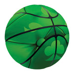 Green Playing Card Suits Pattern Print Basketball