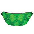 Green Playing Card Suits Pattern Print Fanny Pack