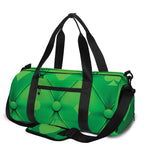Green Playing Card Suits Pattern Print Gym Bag