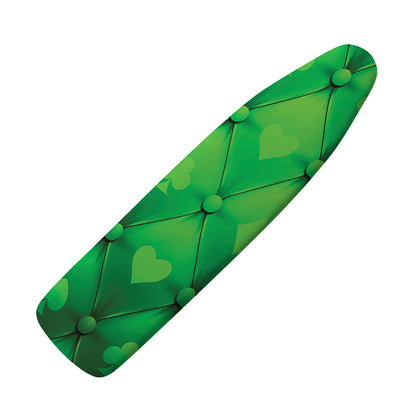 Green Playing Card Suits Pattern Print Ironing Board Cover