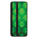 Green Playing Card Suits Pattern Print Refrigerator Handle Covers