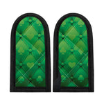 Green Playing Card Suits Pattern Print Skillet Handle Cover