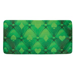 Green Playing Card Suits Pattern Print Towel