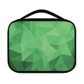 Green Polygonal Geometric Print Classic Bible Case