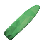 Green Polygonal Geometric Print Ironing Board Cover