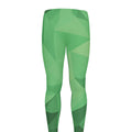 Green Polygonal Geometric Print Men's Leggings