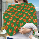 Green Pumpkin Pattern Print Baby Seat Cover
