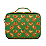 Green Pumpkin Pattern Print Briefcase Bible Bag