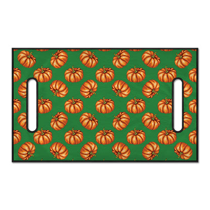 Green Pumpkin Pattern Print Golf Cart Seat Cover
