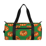 Green Pumpkin Pattern Print Gym Bag