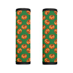 Green Pumpkin Pattern Print Handle Covers