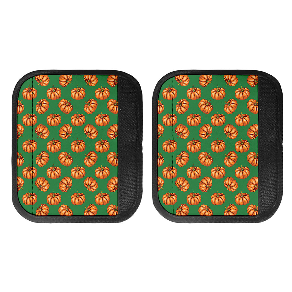 Green Pumpkin Pattern Print Handle Covers