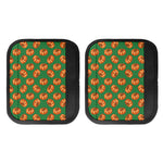 Green Pumpkin Pattern Print Handle Covers