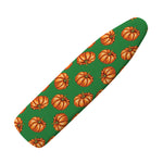 Green Pumpkin Pattern Print Ironing Board Cover