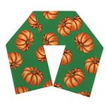 Green Pumpkin Pattern Print Scarf