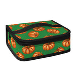 Green Pumpkin Pattern Print Small Lunch Bag