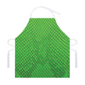 Green Python Snakeskin Print Adjustable Apron