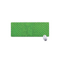 Green Python Snakeskin Print Extended Mouse Pad