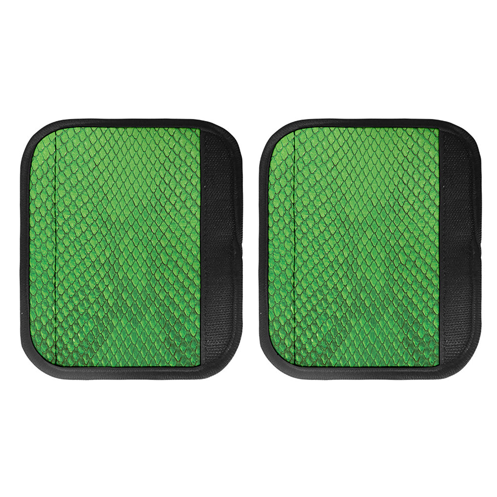 Green Python Snakeskin Print Handle Covers