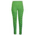 Green Python Snakeskin Print High-Waisted Pocket Leggings