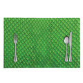 Green Python Snakeskin Print Placemat