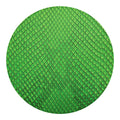 Green Python Snakeskin Print Round Blanket