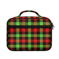 Green Red And Black Buffalo Plaid Print Briefcase Bible Bag