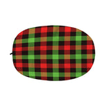 Green Red And Black Buffalo Plaid Print Car Side Mirror Covers