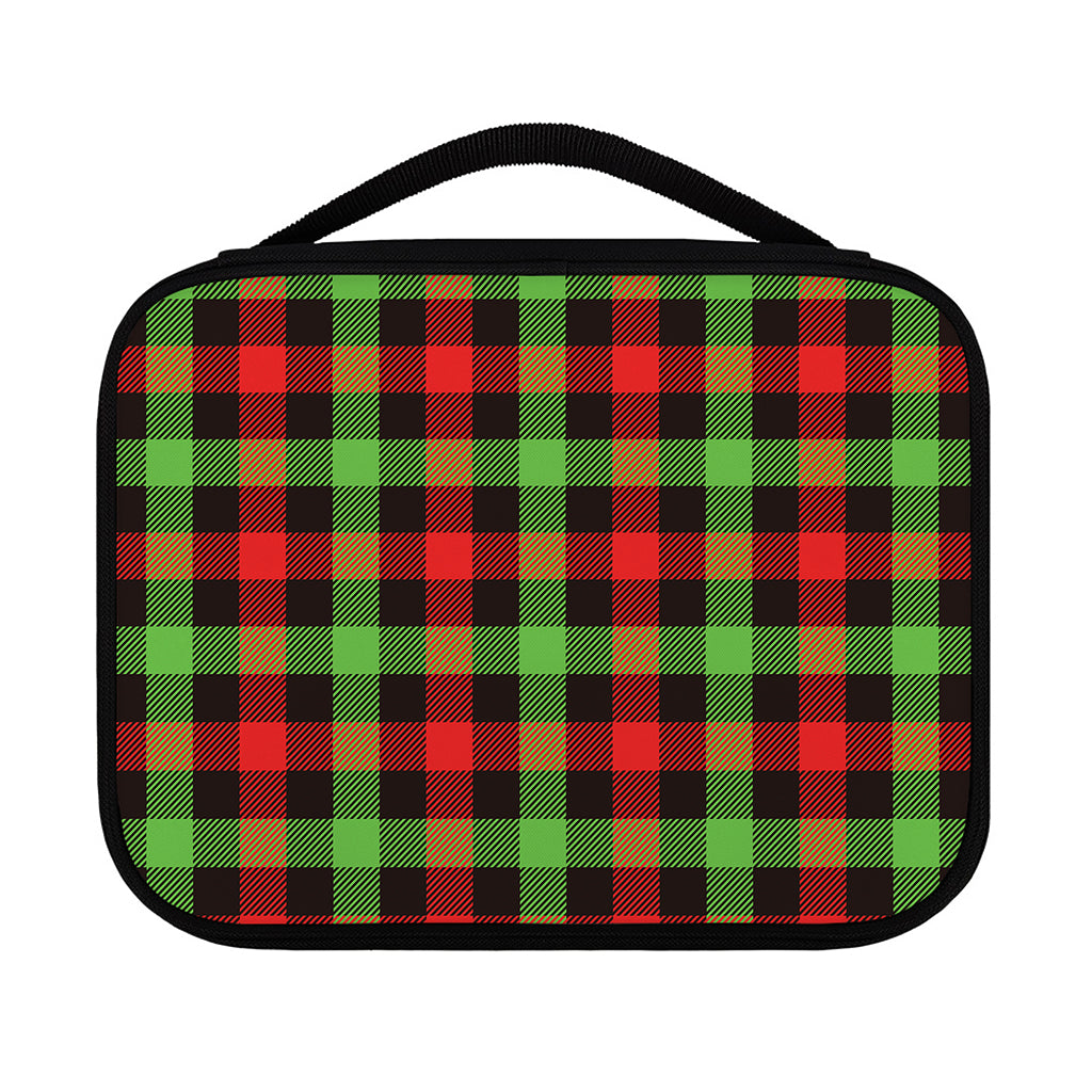 Green Red And Black Buffalo Plaid Print Classic Bible Case