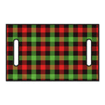 Green Red And Black Buffalo Plaid Print Golf Cart Seat Cover