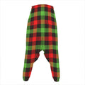Green Red And Black Buffalo Plaid Print Hammer Pants