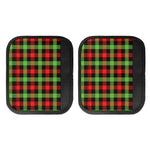 Green Red And Black Buffalo Plaid Print Handle Covers