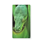 Green Reticulated Python Snake Print Baby Crib Sheet