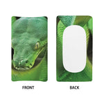 Green Reticulated Python Snake Print Changing Pad Cover