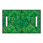 Green Shamrock Leaf Pattern Print Golf Cart Seat Cover