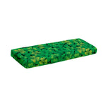 Green Shamrock Leaf Pattern Print Piano Keyboard Cover