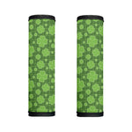 Green Shamrock Plaid Pattern Print Handle Covers