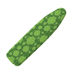 Green Shamrock Plaid Pattern Print Ironing Board Cover