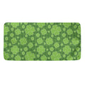 Green Shamrock Plaid Pattern Print Towel